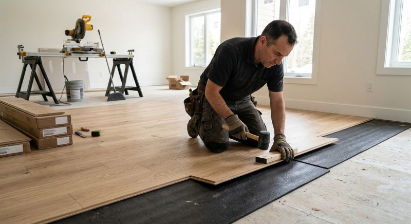Engineered Wood Installation in Lynn, MA