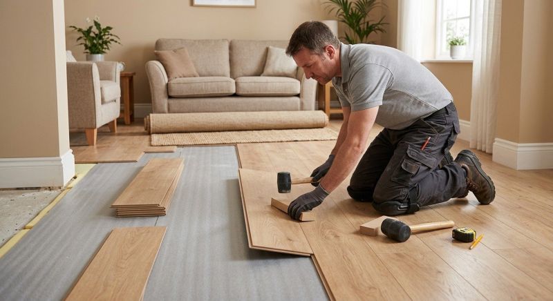 Laminate Floor Installation in Boston, MA