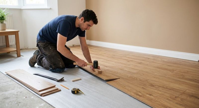 Laminate Floor Installation in Burlington, MA