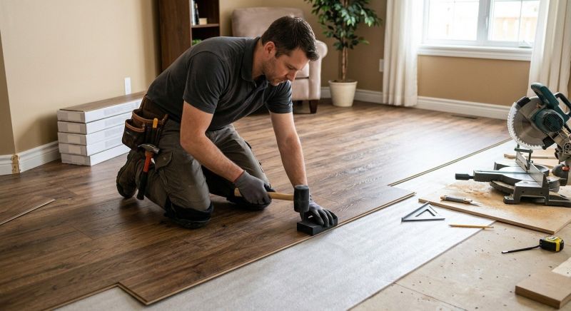 Laminate Floor Installation in Canton, MA