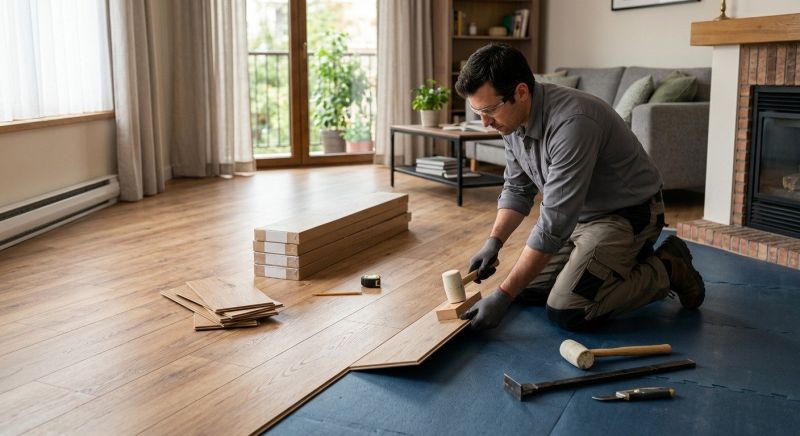 Laminate Floor Installation in Ipswich, MA