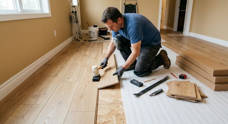 Laminate Floor Installation in Methuen, MA