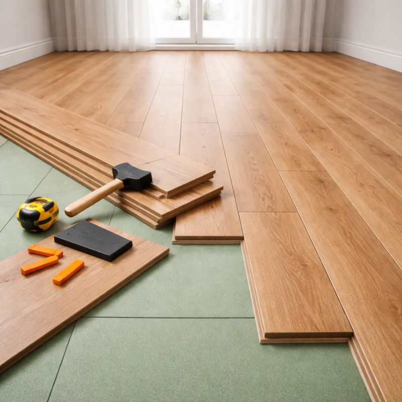 Laminate Floor Installation in Newton Center, MA