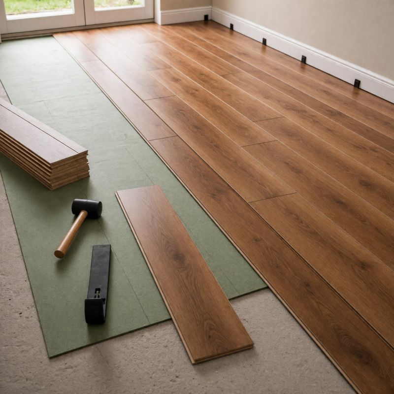Laminate Floor Replacement in Beverly, MA
