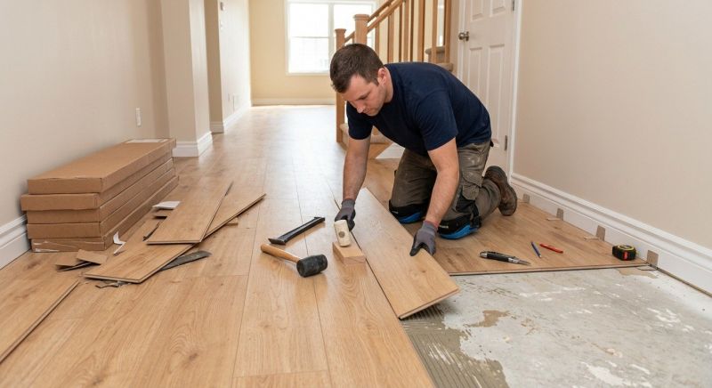 Laminate Floor Replacement in Ipswich, MA