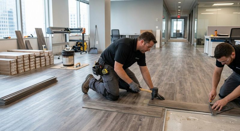 Linoleum Floor Installation in Cambridge, MA
