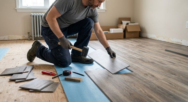Linoleum Floor Installation in Middleton, MA