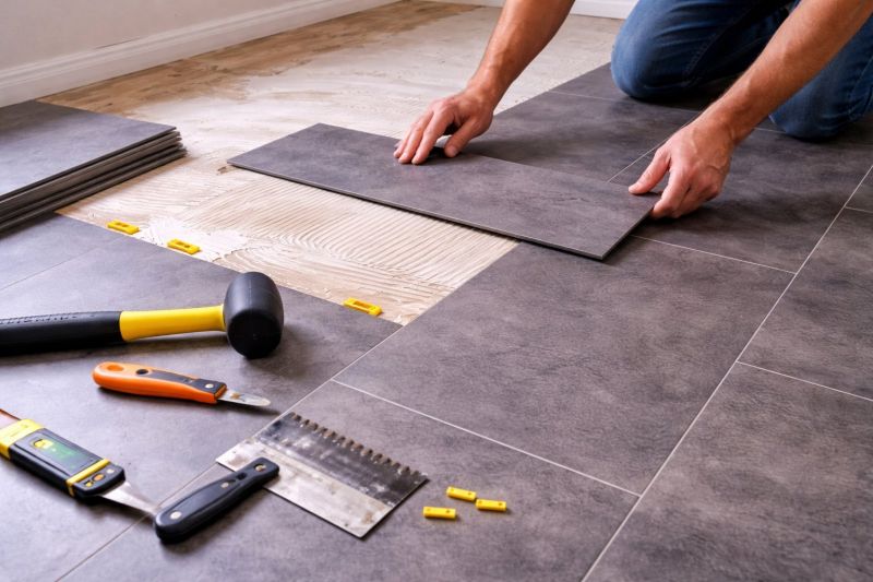 Luxury Vinyl Tile Installation in Chelsea, MA