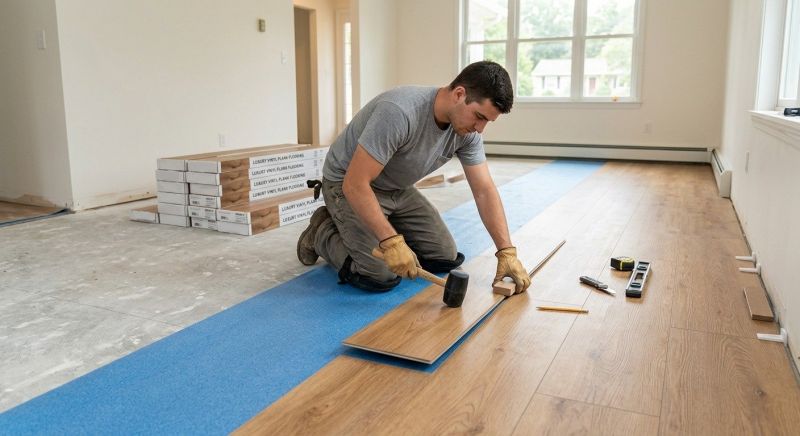 Lvt Flooring Installation in Norwell, MA