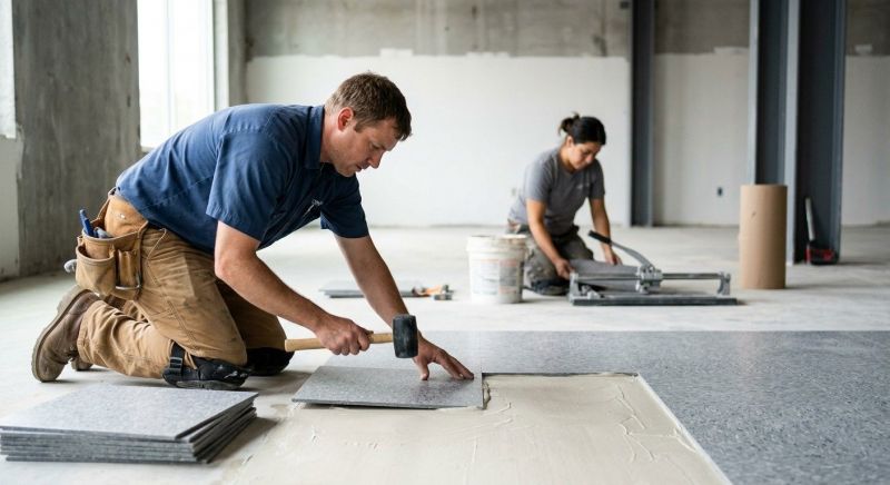 Lvt Flooring Installation in Rowley, MA