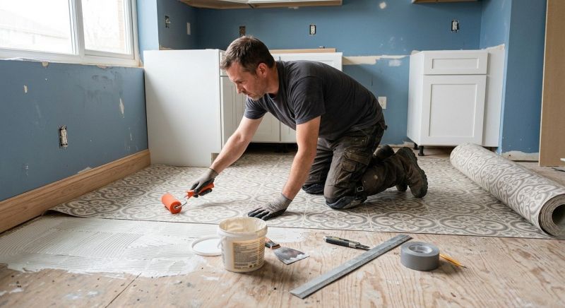 Sheet Flooring Installation in Abington, MA
