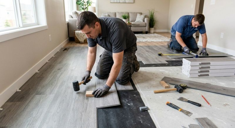 Vinyl Flooring Installation in Brighton, MA