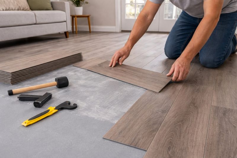 Vinyl Flooring Installation in Burlington, MA