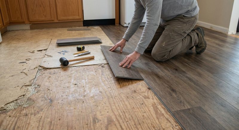Vinyl Flooring Installation in Hanover, MA