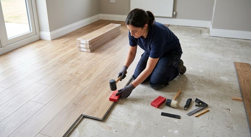 Vinyl Plank Floor Installation in Lynn, MA