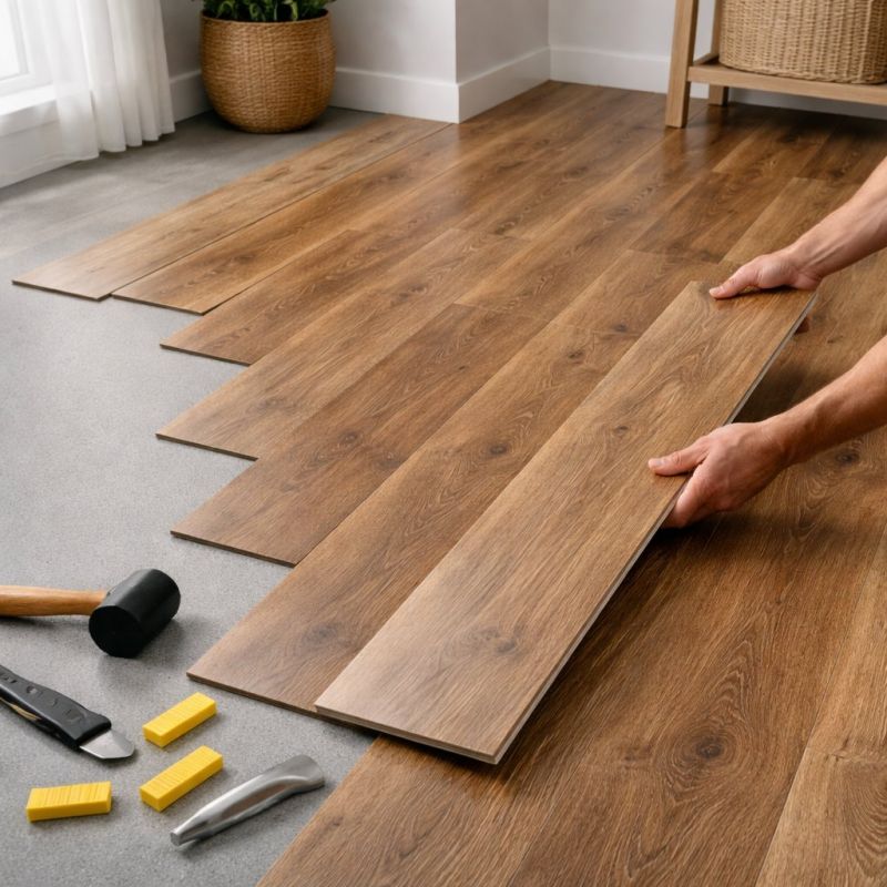 Vinyl Plank Floor Installation in Lynn, MA
