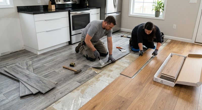 Vinyl Tile Replacement in Lynn, MA